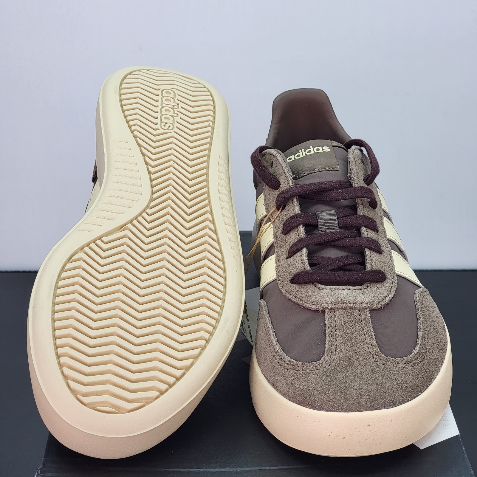 Adidas Barreda Men’s Size 7.5 Athletic Shoes Brown Footwear Casual Sneakers