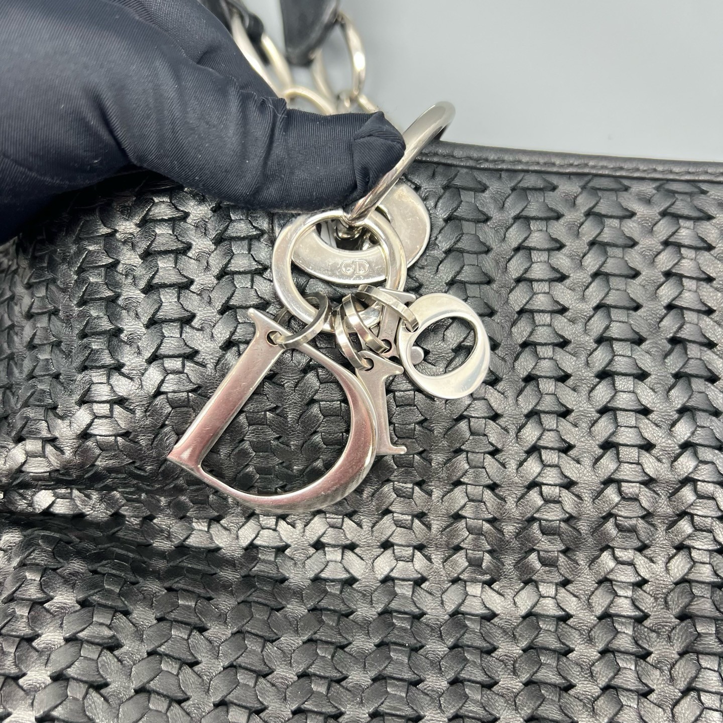 Dior Pre-Owned Authentic Luxury Handbag Black 39*40*11cm Free Tracked Shipping