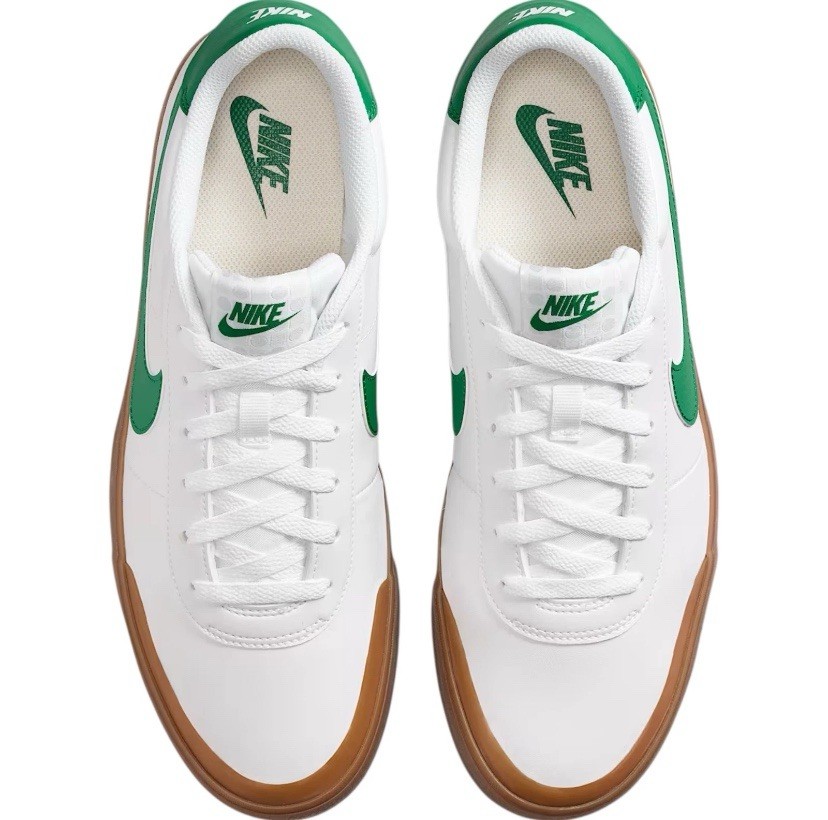 NEW Nike Court Shot White Malachite Green Gum FQ8146-109 Mens SHOE Size 10.5 NIB