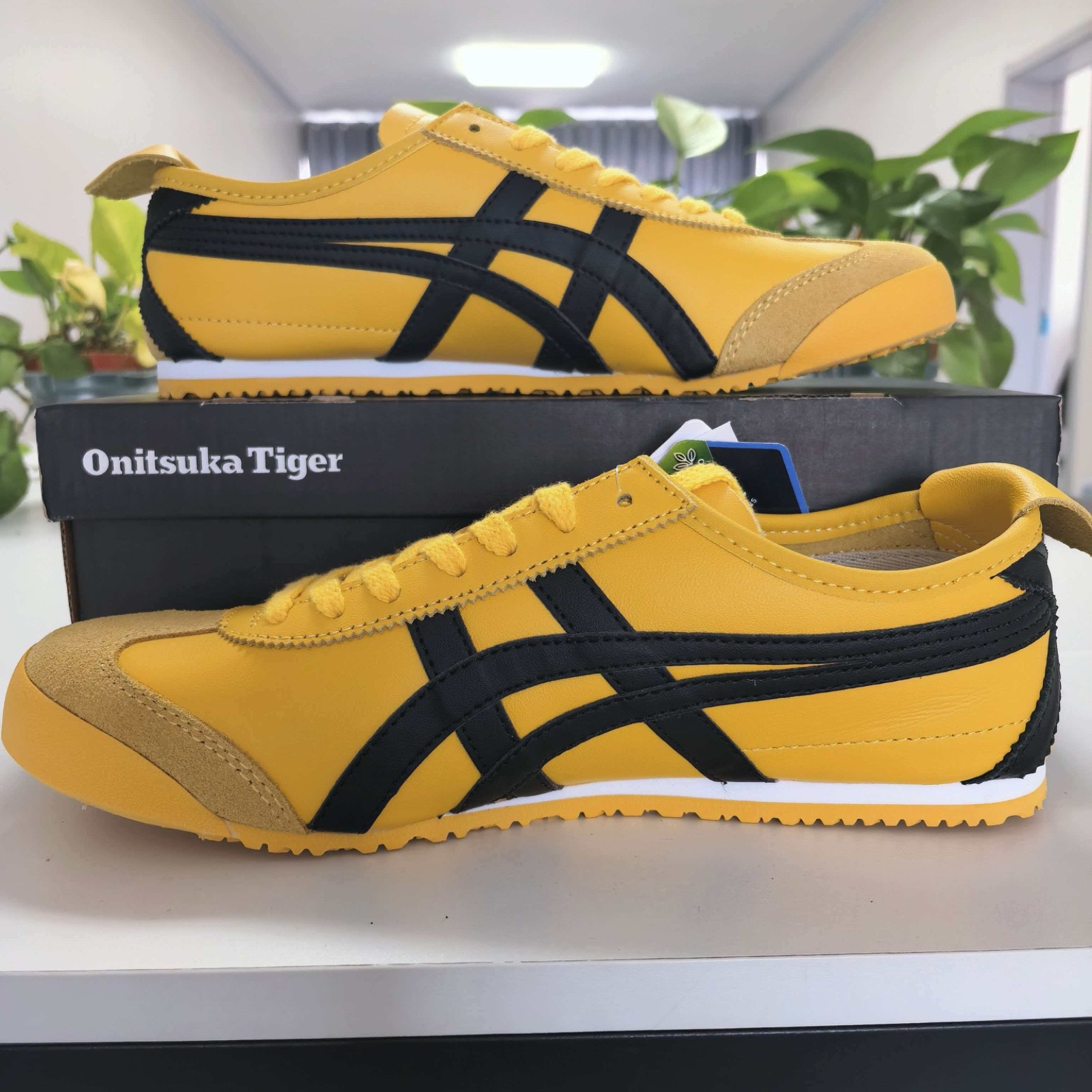 Onitsuka Tiger Mexico 66 “Kill Bill” 1183C102-751 Yellow / Black Men’s Sneakers