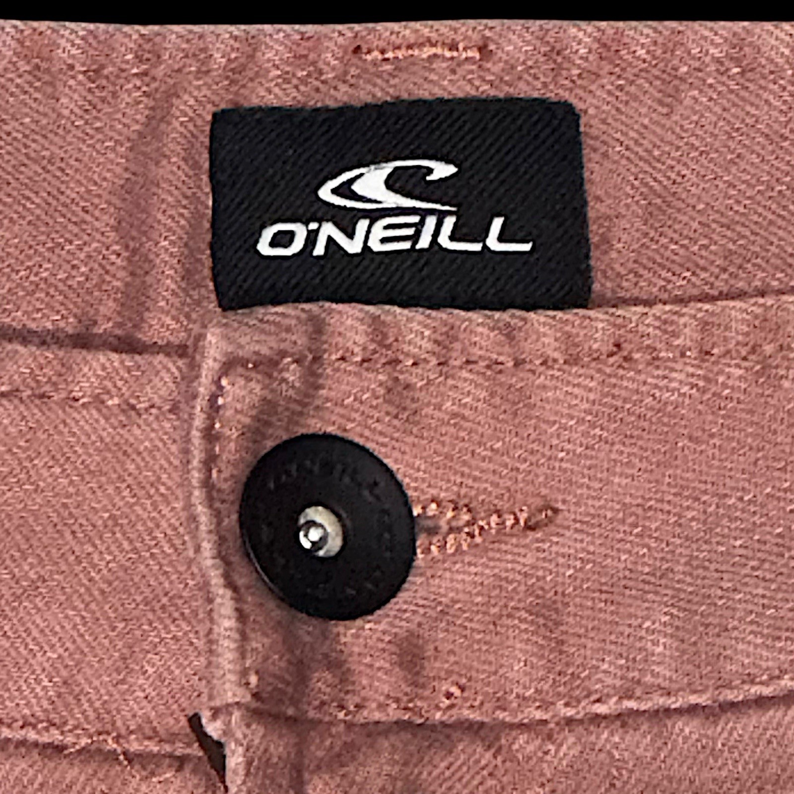 O’neill Men’s 33 Pink Denim Jean Pants 98% Cotton 2% Elastane (Fast Shipping)