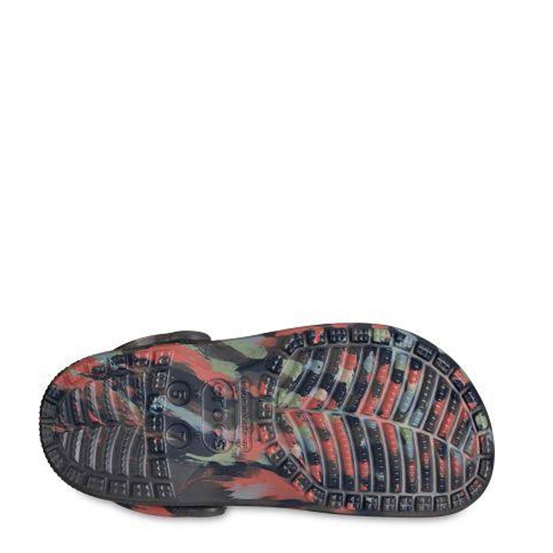 Crocs Classic Marbled Clog Black White San Sandals Clogs New 206867-0LE