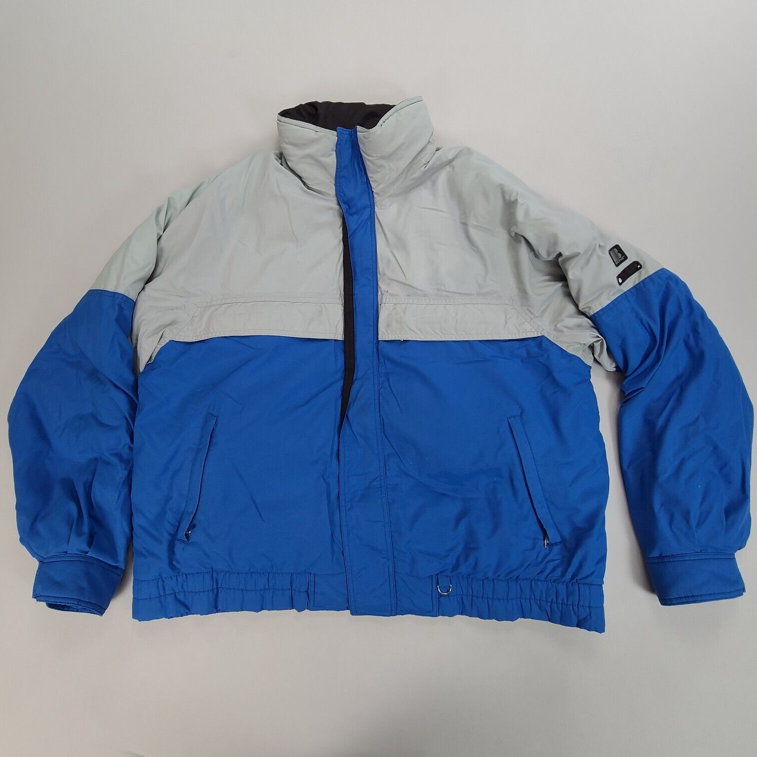 Gerry Jacket Adult Extra Large Blue Full Zip Long Sleeve Mens
