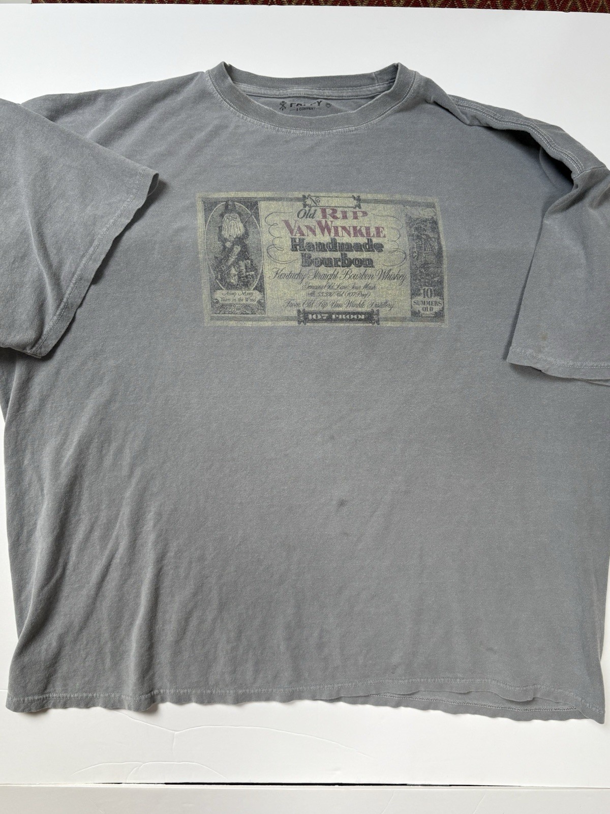 Pappy & Company Old Rip Van Winkle Bourbon 2XL T-shirt