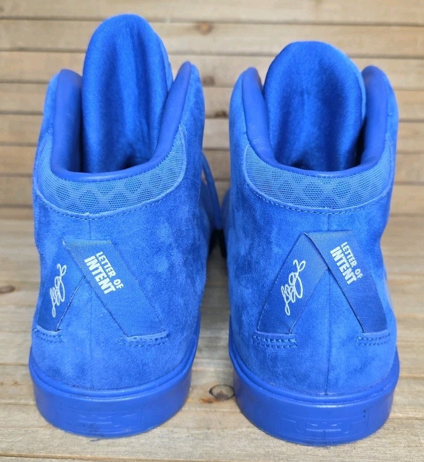 Nike LeBron XII 12 NSW Lifestyle QS Game Royal Suade 716417-400 James Sz 13 Shoe