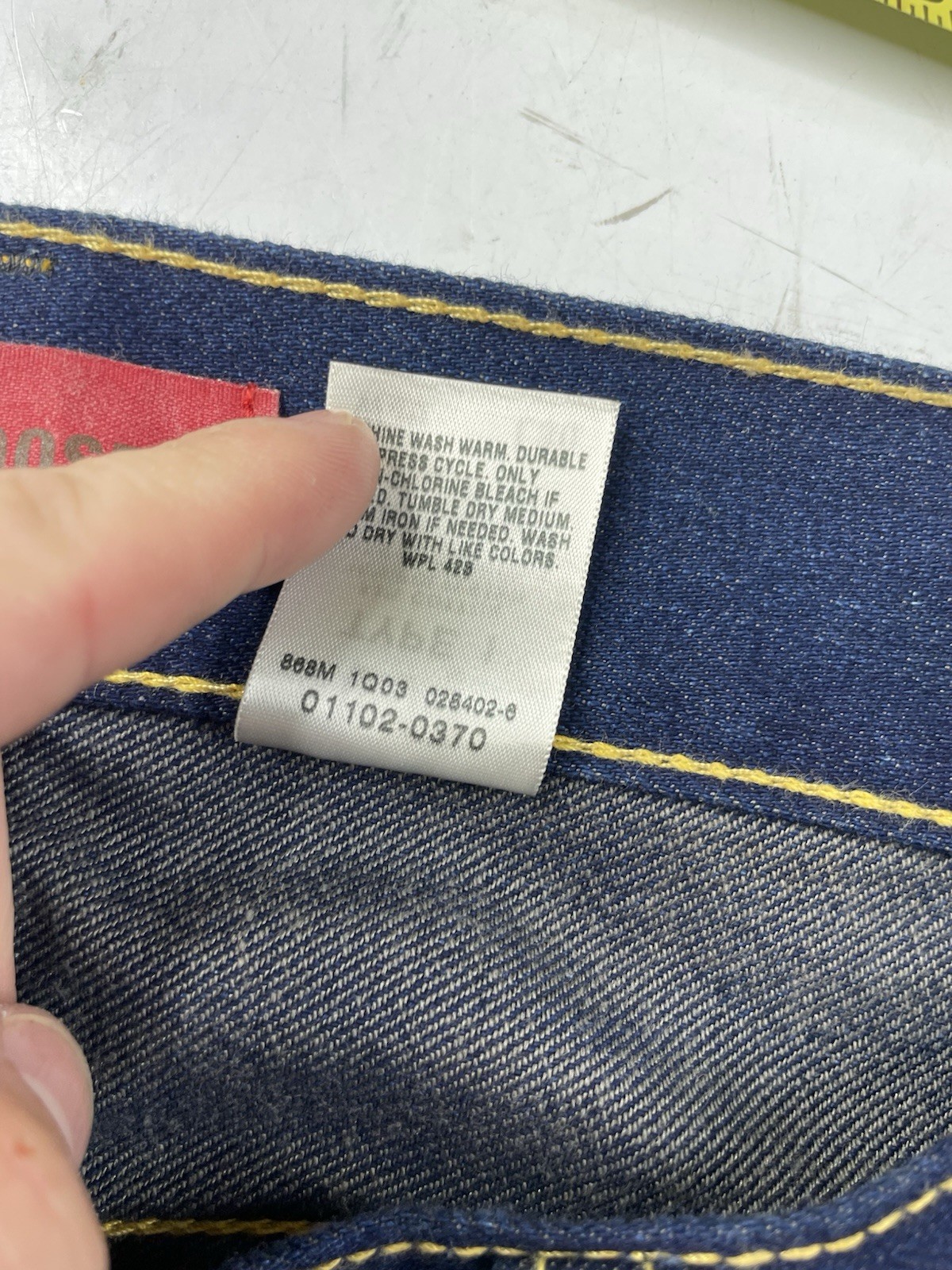 NWT Levis Type 1 Jeans Vintage Y2K Wide Leg Baggy Real Loose Skater Size 36×30
