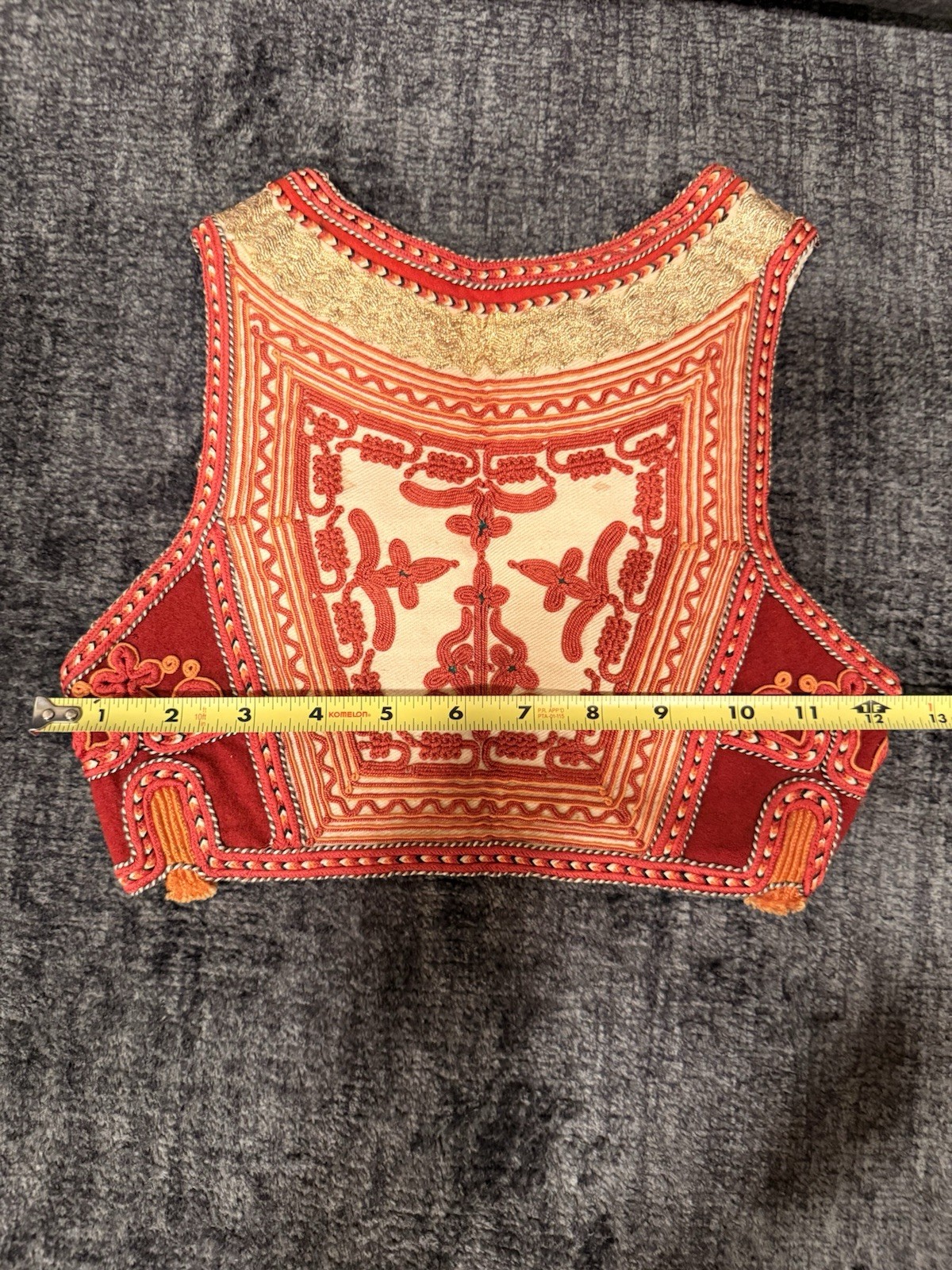 Antique Albanian Traditional Vest Xhamadan/Jelek