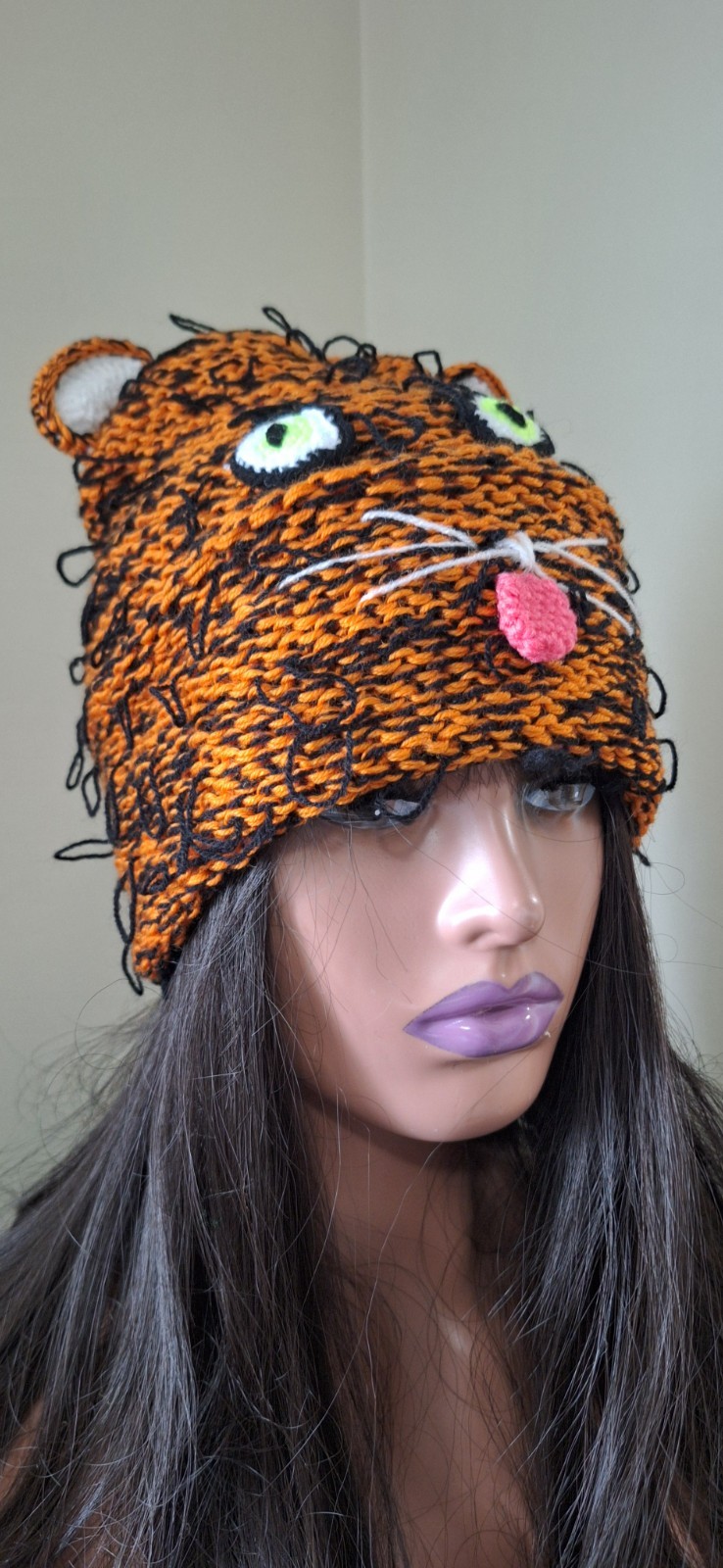 Bear Balaclava Hat with Ears – Handmade Ski Mask – Cute Costume Hood