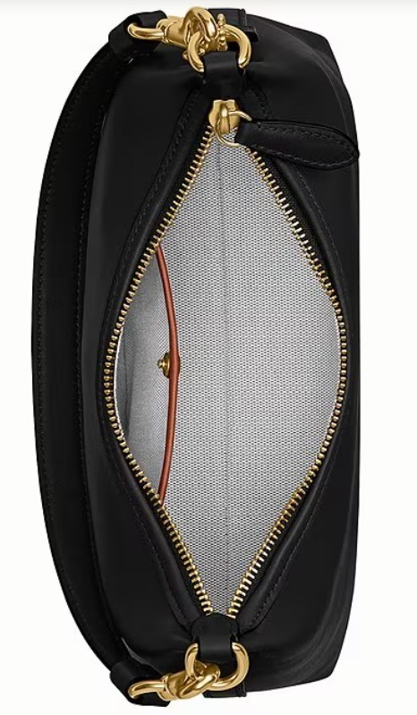 NWT COACH Juliet Shoulder Bag Crossbody Leather CW640 Gold-toned / Black