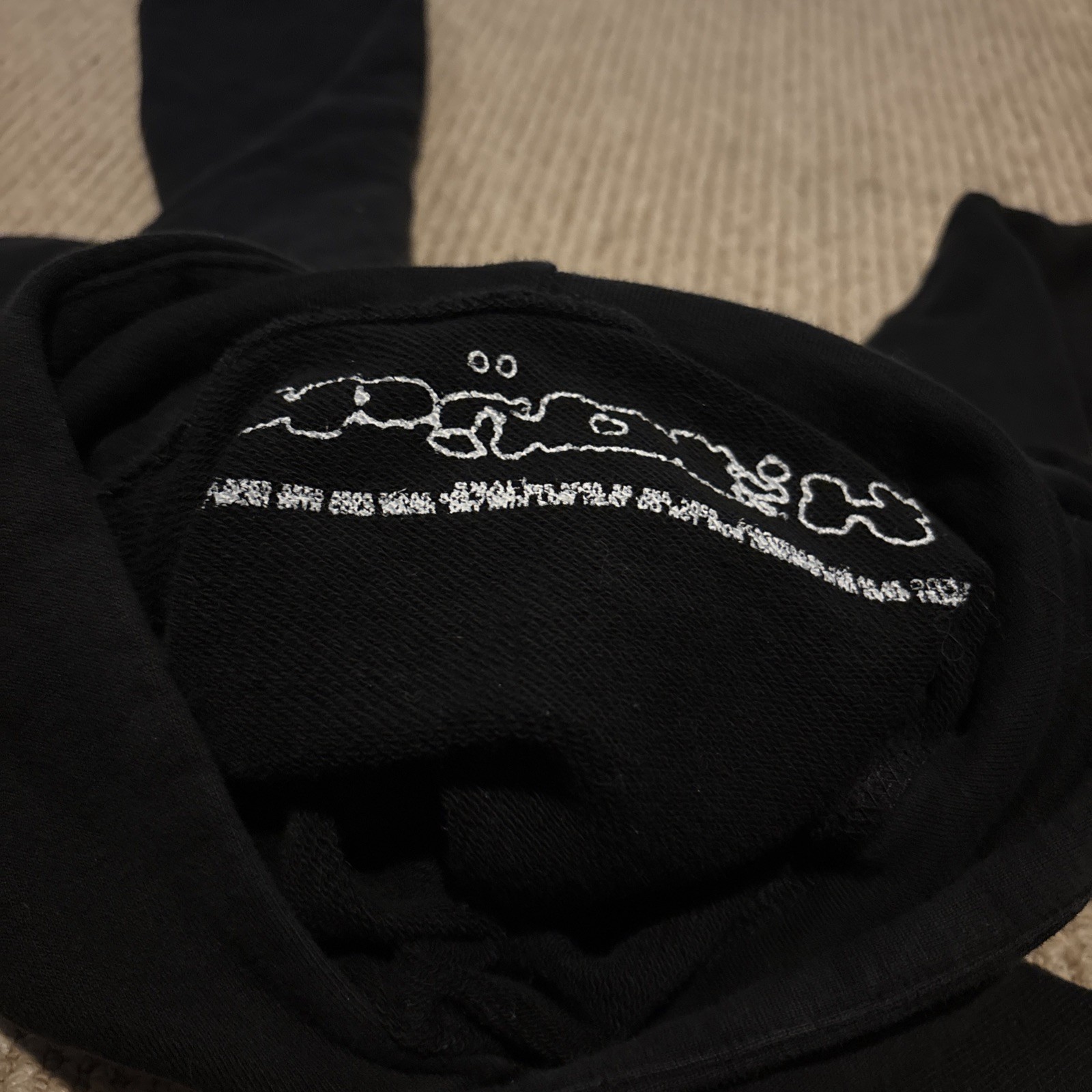 Sp5der Worldwide Young Thug P * Nk V2 Hoodie Sweatshirt Black Pink Size Small