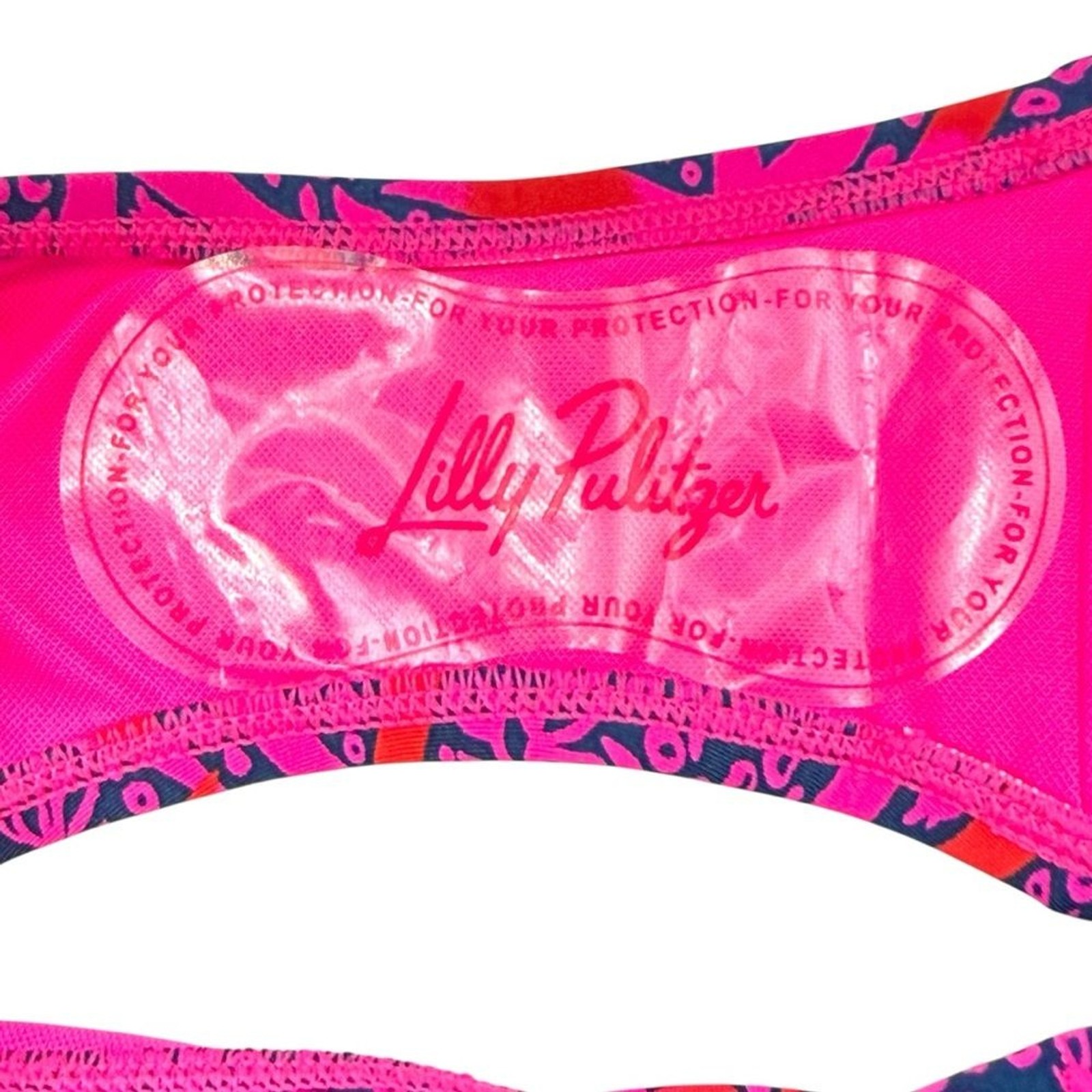 Lilly Pulitzer Lagoon Sarong Hipster Bottom “Star Searching” Pink Size 14 Beach