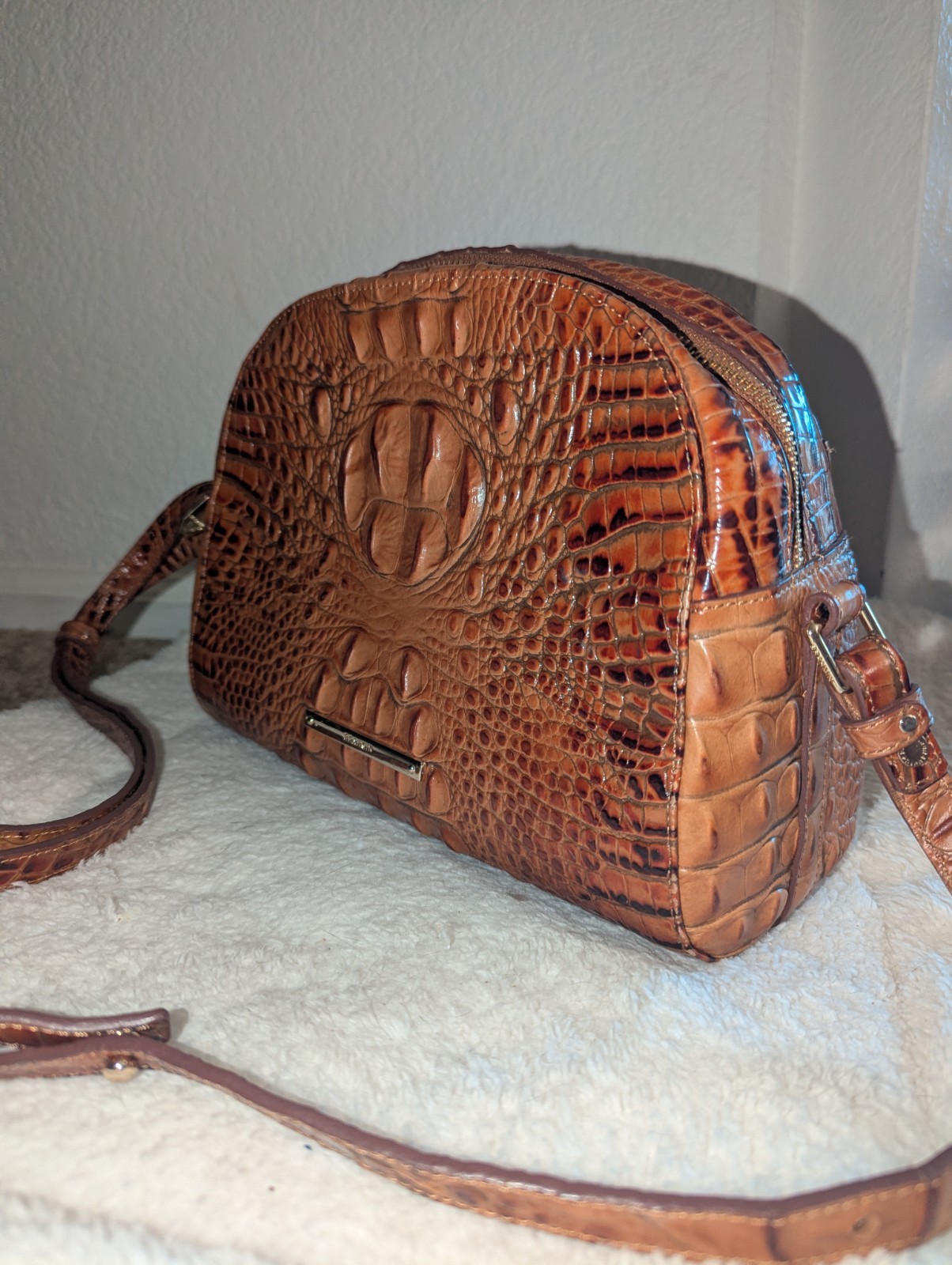 Brahmin Angie Alden Pecan shoulder bag