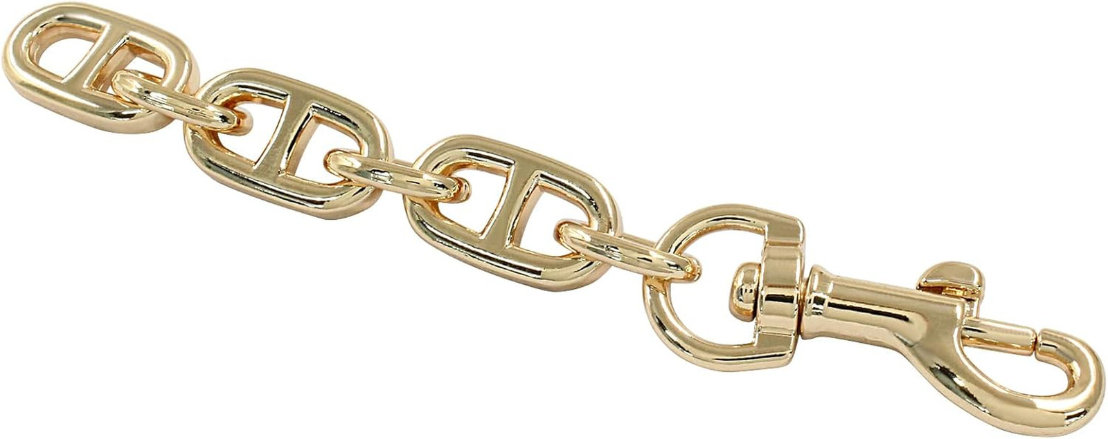 2Pcs Purse Strap Extender, 4.7 Inch Bag Extender Chain, Metal Chain Strap Extend