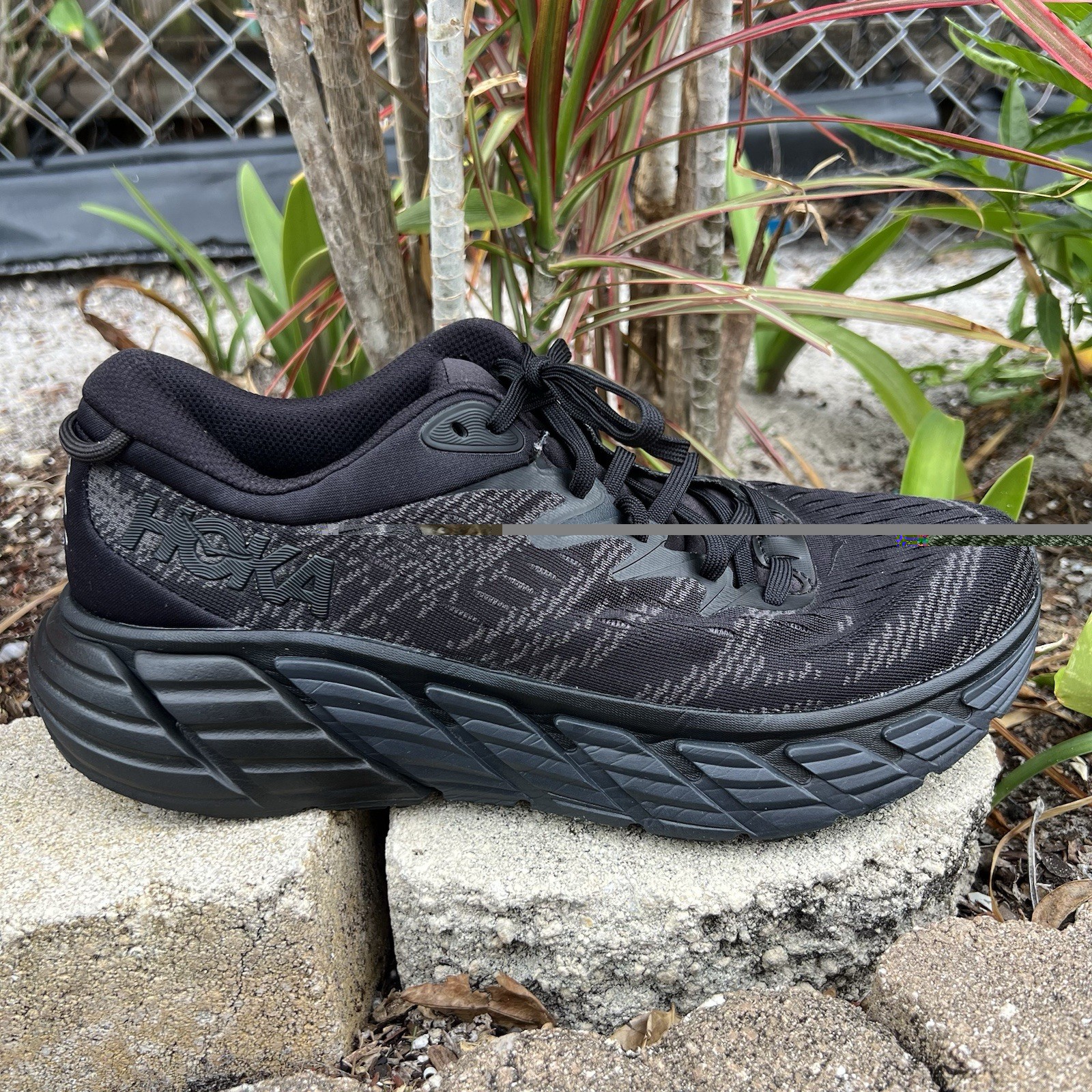 Hoka One One | Gaviota 3 | Men’s Running Sneakers | Black | Size M 10 D