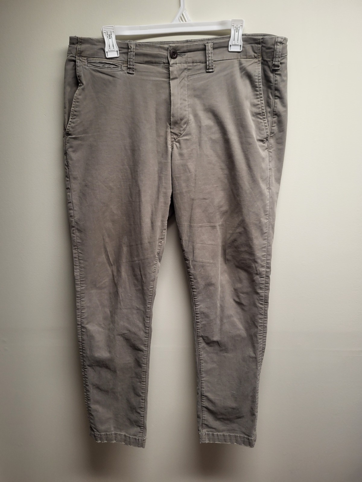 American Eagle Flex Khaki Chino Pants Men’s 34×32 Slim Straight Stretch