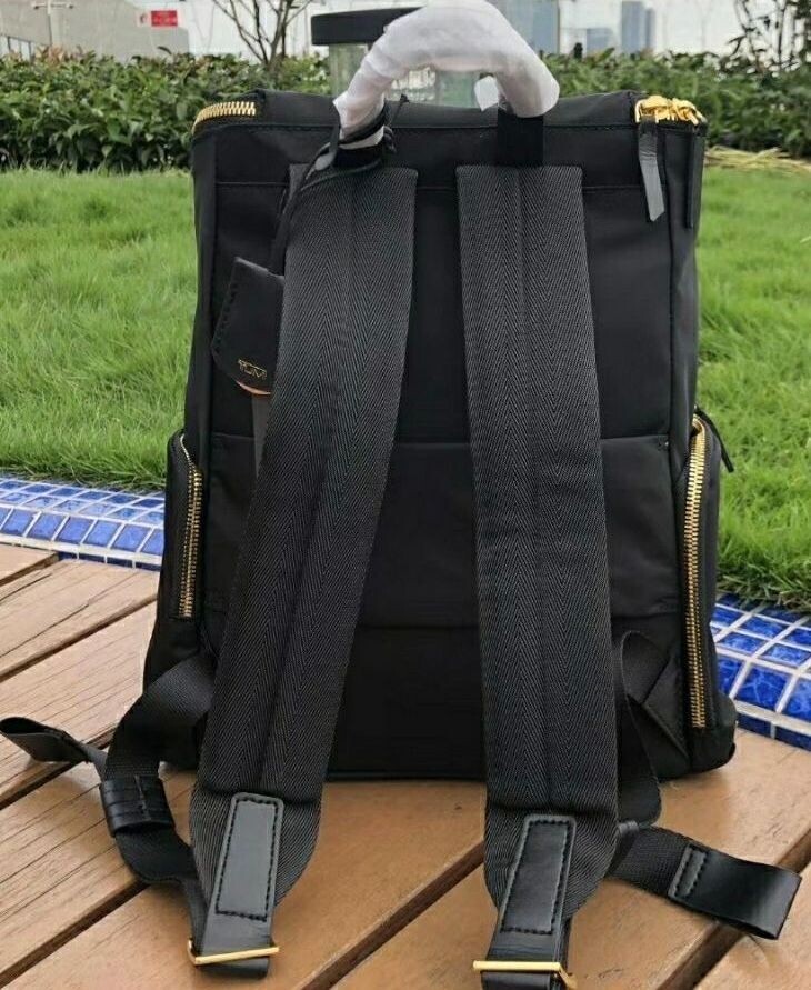 TUMI VOYAGEUR Bethauy Backpack Ladies Business Travel Black Outlet