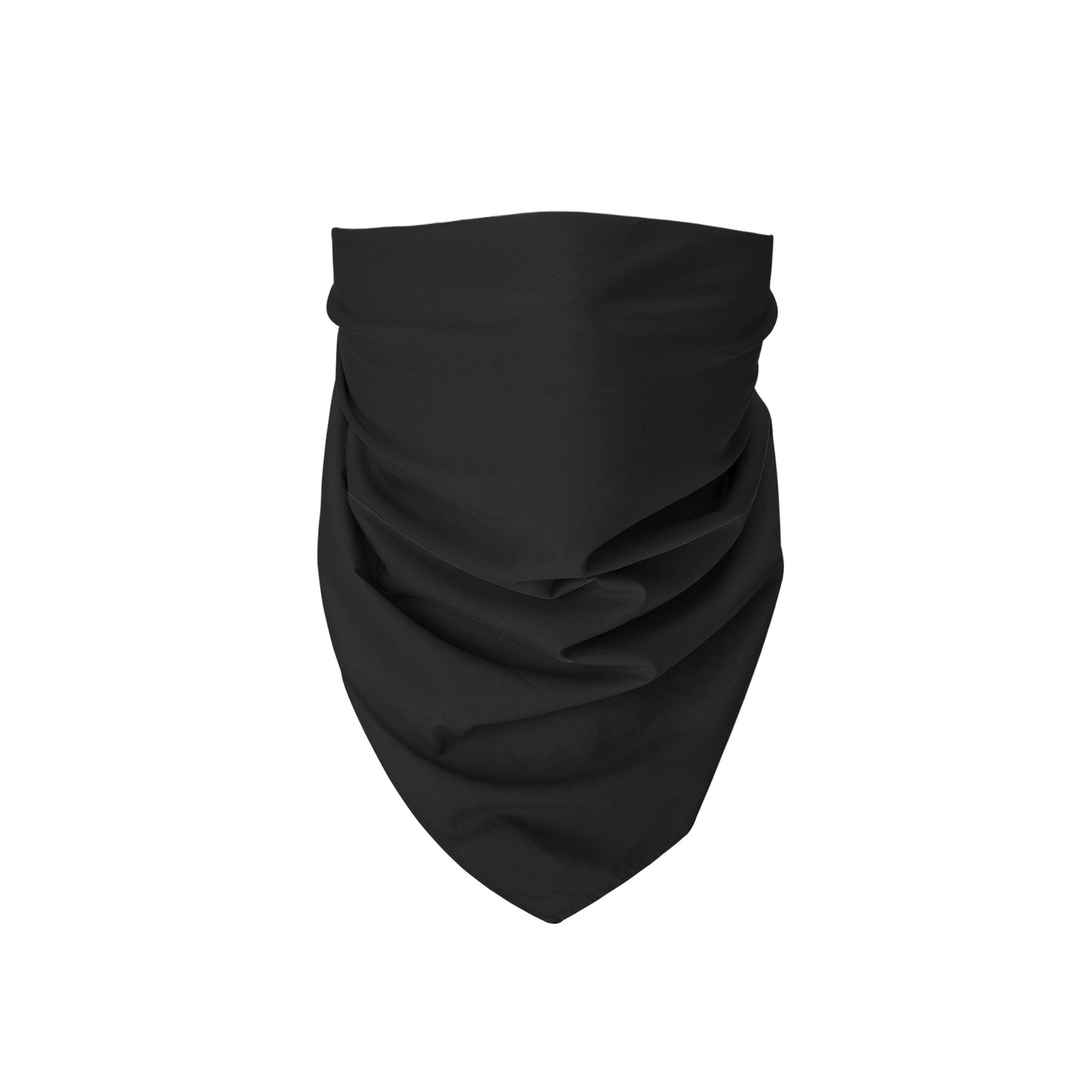 Balec Set of 12 Blank Solid Black Bandanas for Men and Women in Dozen