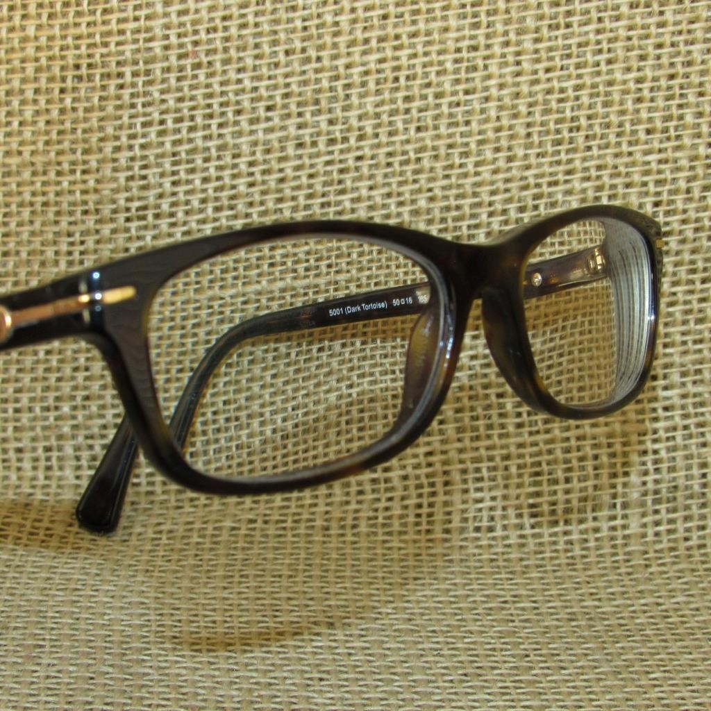 COACH HC 6054 Elise 5001 Eyeglass Frames Dark Tortoise Full Rim ~ Original Case