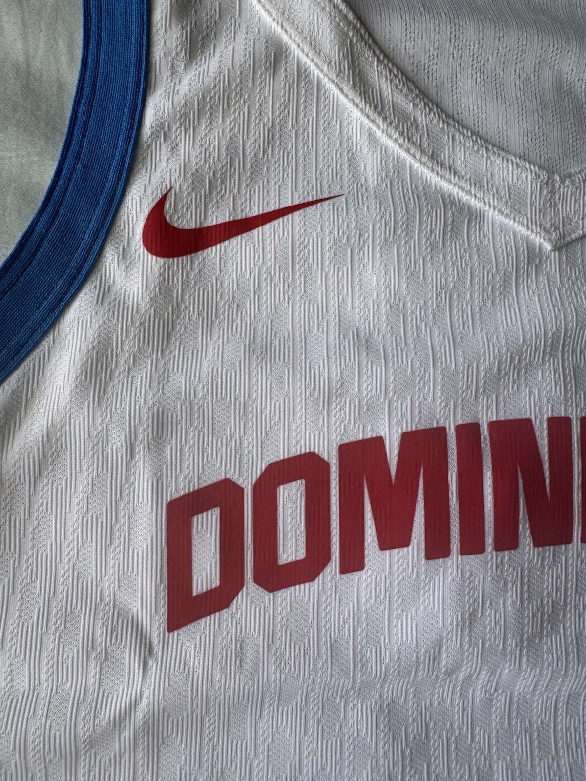 Nike Dominicana Basketball Engineered Jersey Dominican Republic MADE USA Size 48
