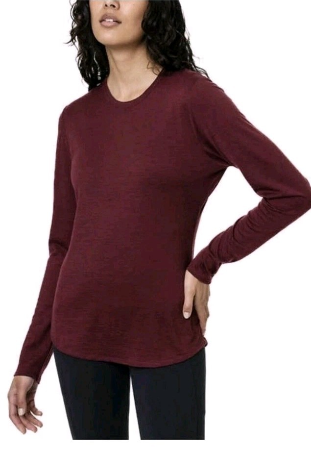 SEG’MENTS MERINO WOOL LADIES’ LONG SLEEVE TOP