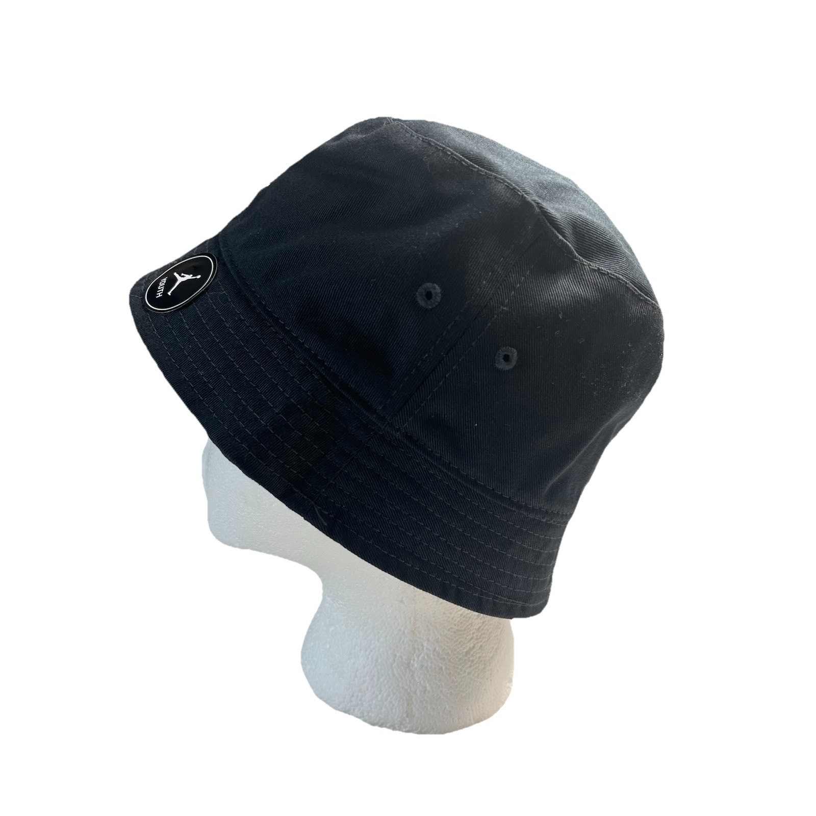 Nike Air Jordan Bucket Hat Black White Unisex Youth Big Kids’ Size 8-20 NEW