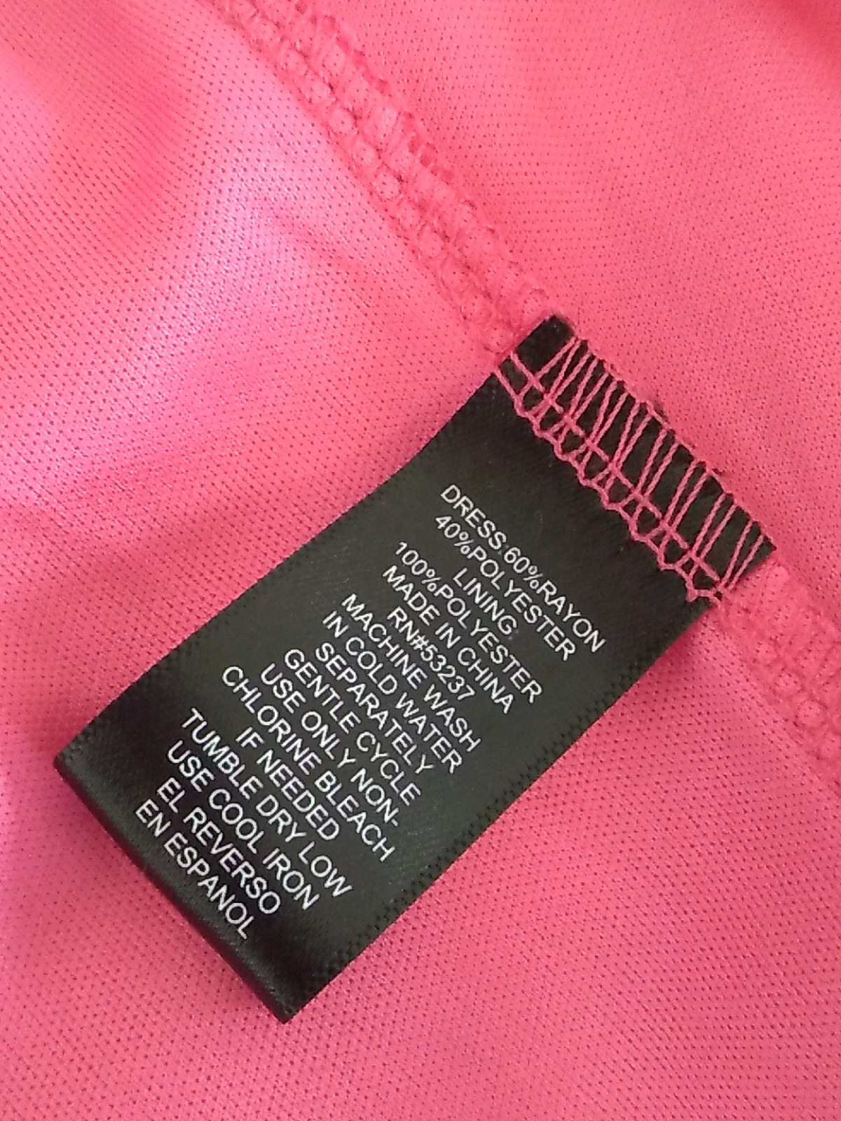 Mille Gabrielle Pink Summer Dress Size Large