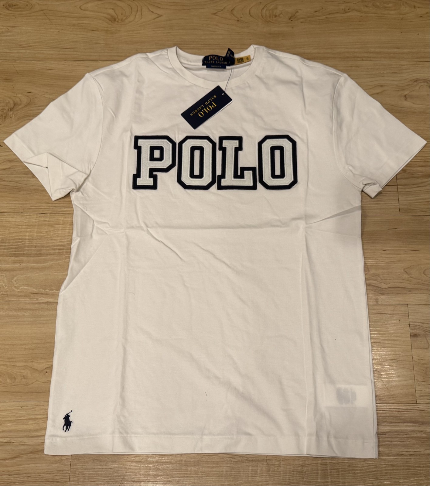 Polo Ralph Lauren Men’s Classic Fit Embossed Stitched Logo Pony T-Shirt S-XXL