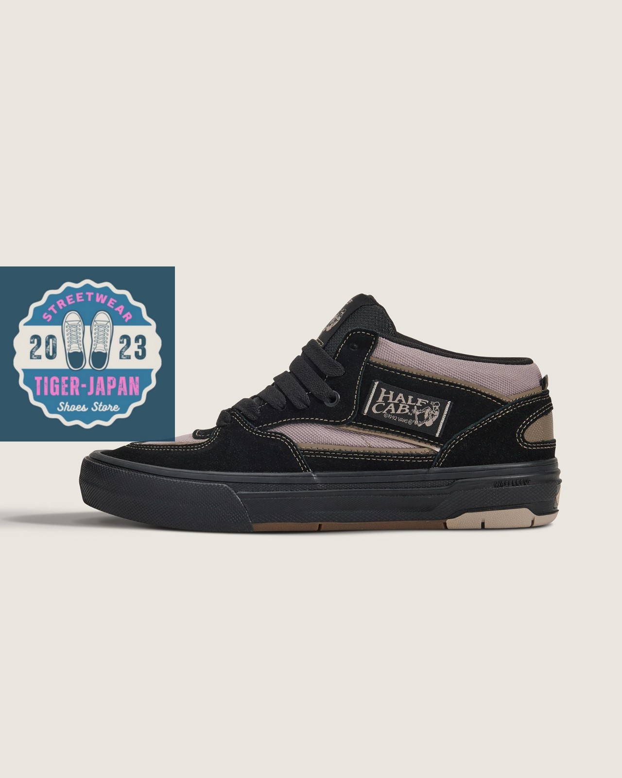 VANS Skate Half Cab Wafflecup™ VN000D9ZOUK Black Peyote Men Skateboarding Shoes