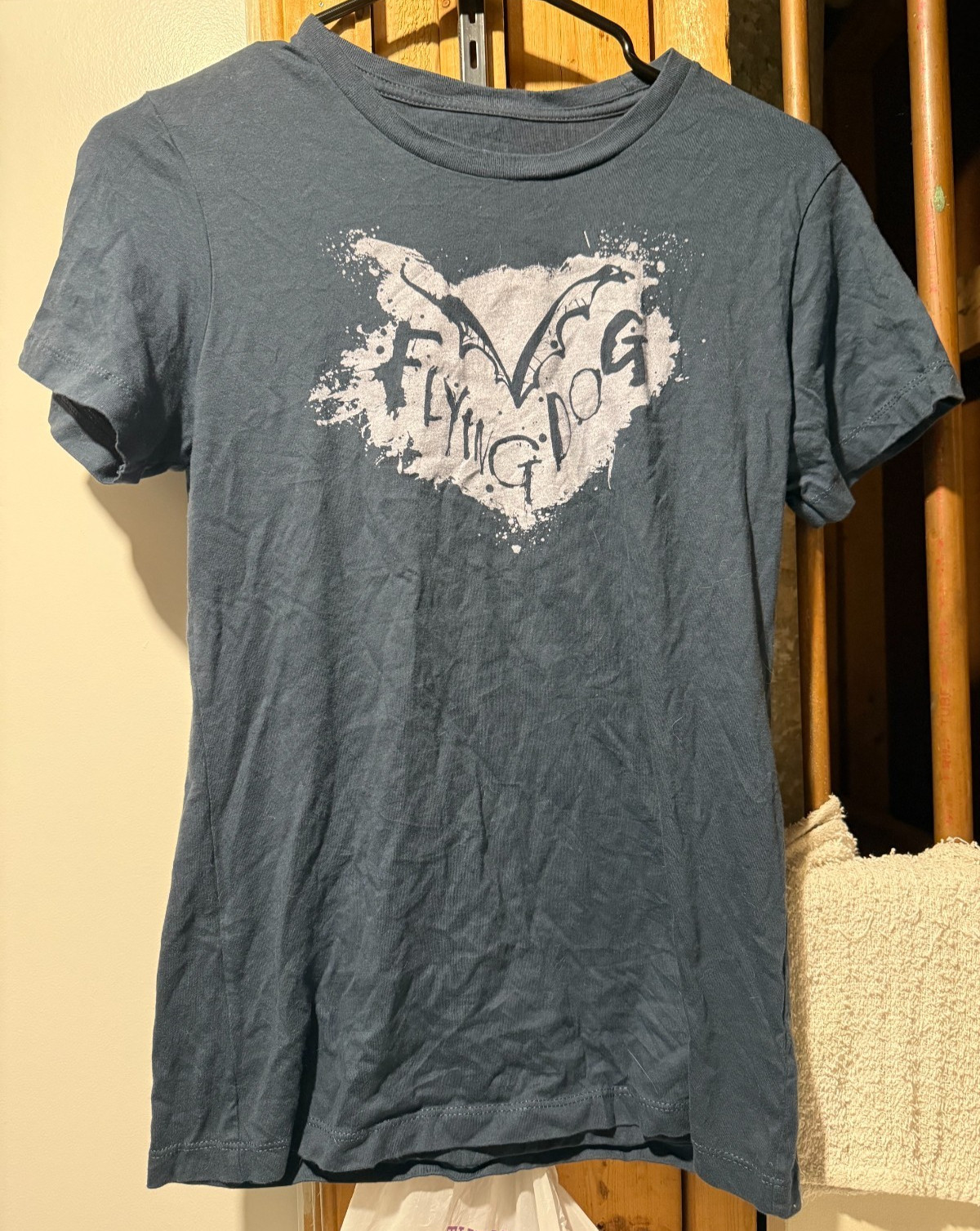 Flying Dog Brewery T-Shirt Women’s Large Hunter S Thompson Ralph Steadman