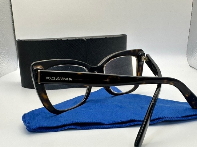 Dolce & Gabbana Prescription Glasses Women’s, Model DG3308 Dark Havana/ Tort