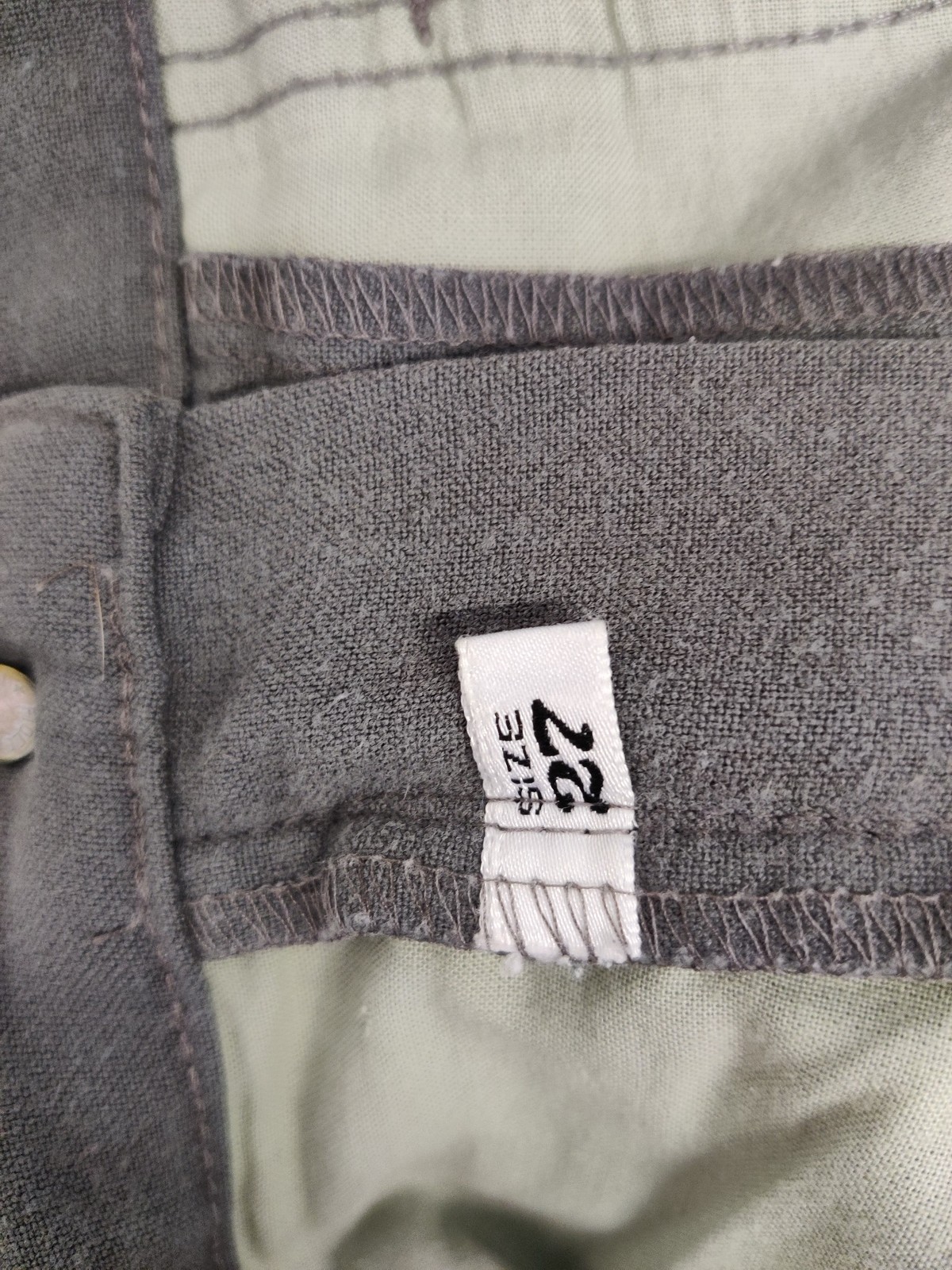 ARMANI JEANS W27 L34 GREY TROUSERS CERAMICA K12 COMFORT STRAIGHT MENS 27X34 LONG
