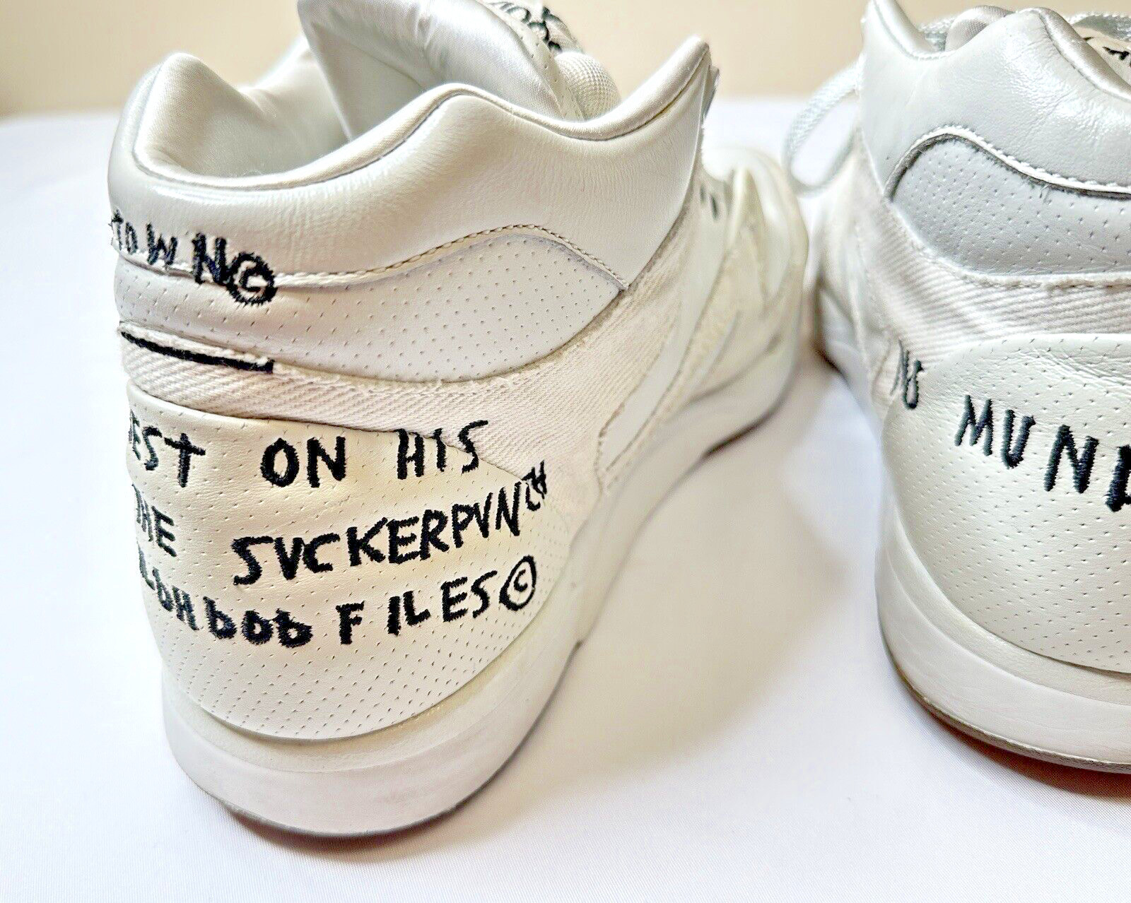 Jean Michel-Basquiat x Reebok Pump Omni Lite White Size 7.5