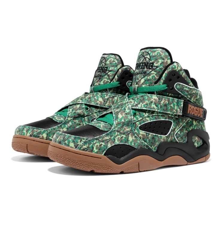 Patrick Ewing Rogue Black / Camo / Gums Style# 1EW02653-362 Men’s Size 8.5
