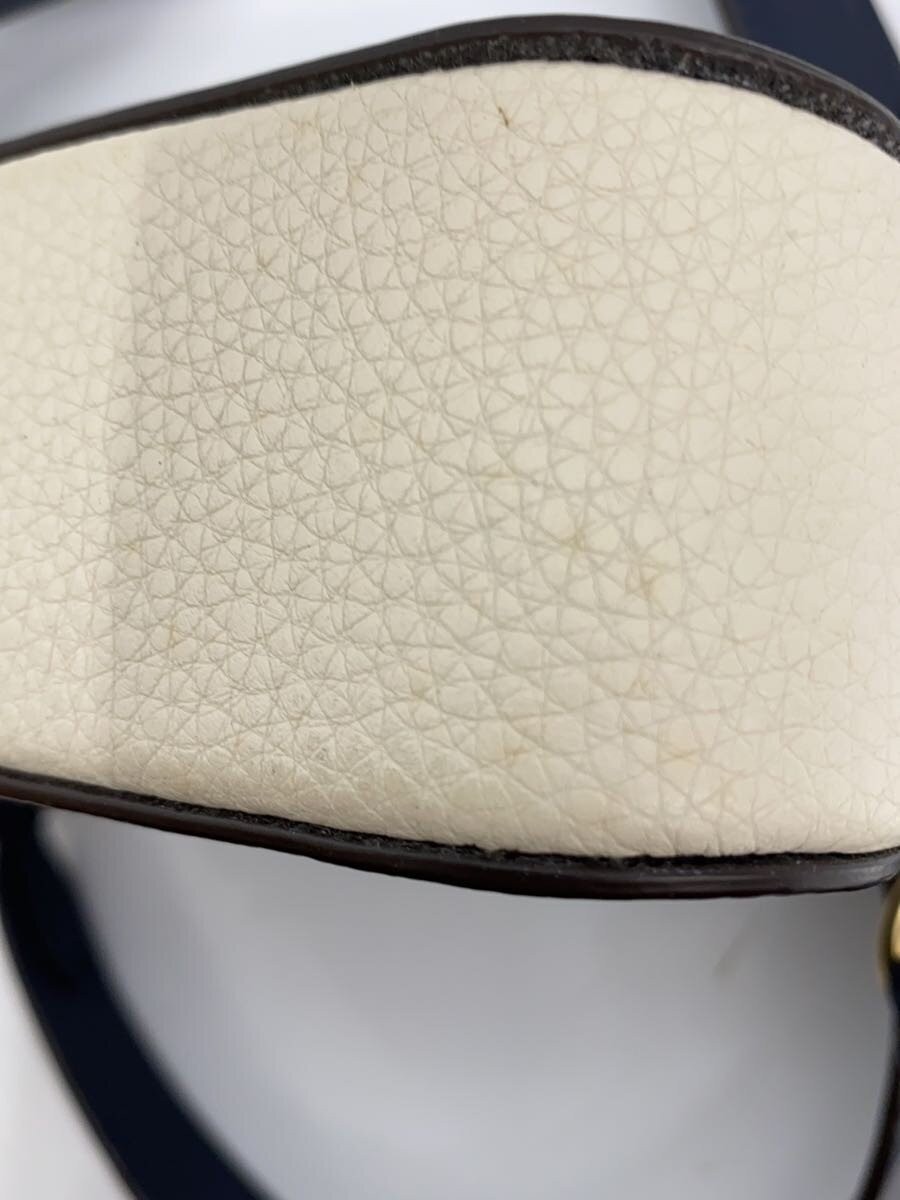 COACH Shoulder Bag Leather GRY F1992
