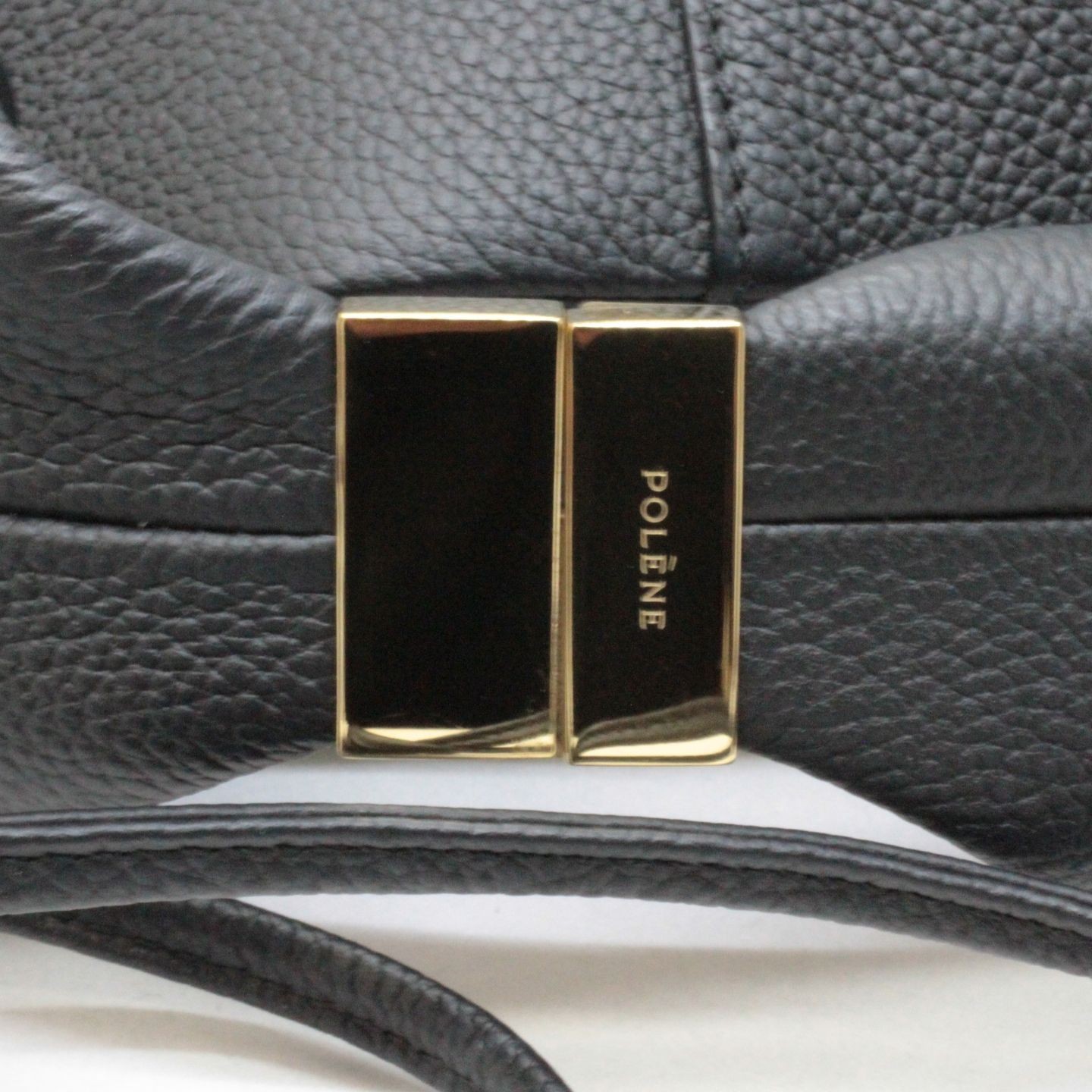 POLENE Berry Leather 2Way Shoulder Bag Super Excellent Condition from Japan