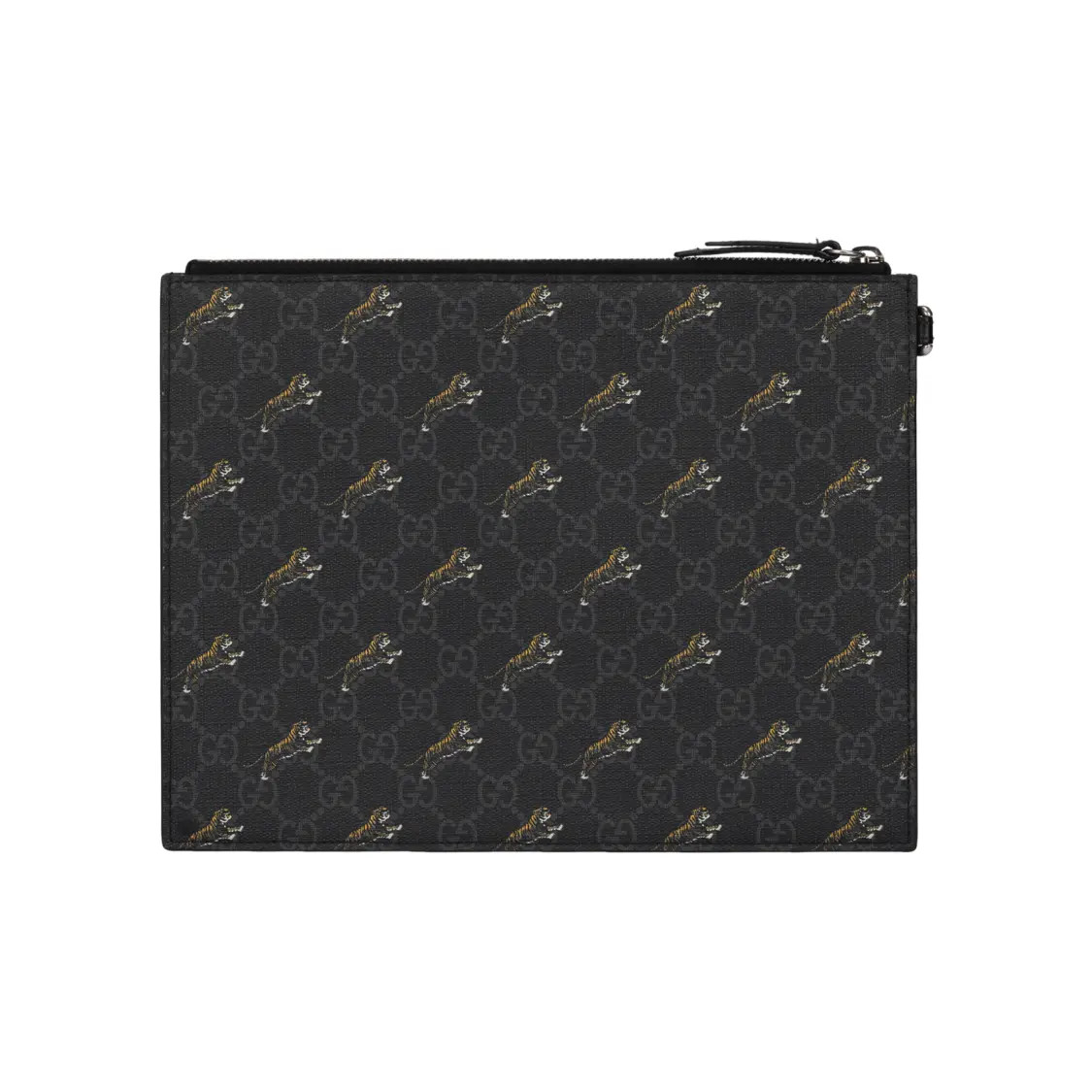 GUCCI Tiger Printed Vintage Logo Supreme Handbag Men’s 11×1.3×8.6 in