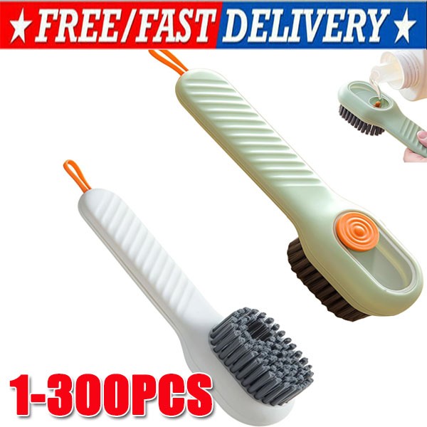 Multifunction Soft Bristled Liquid Brush For Shoe & Clothes Cleaning Brush Lot