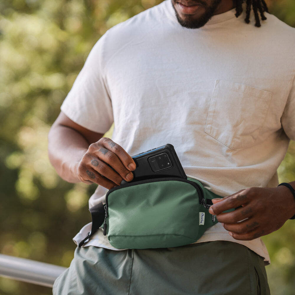 ChicoBag Belt Bag rePETe + Refine with Carabiner Eco-friendly Fanny Pack