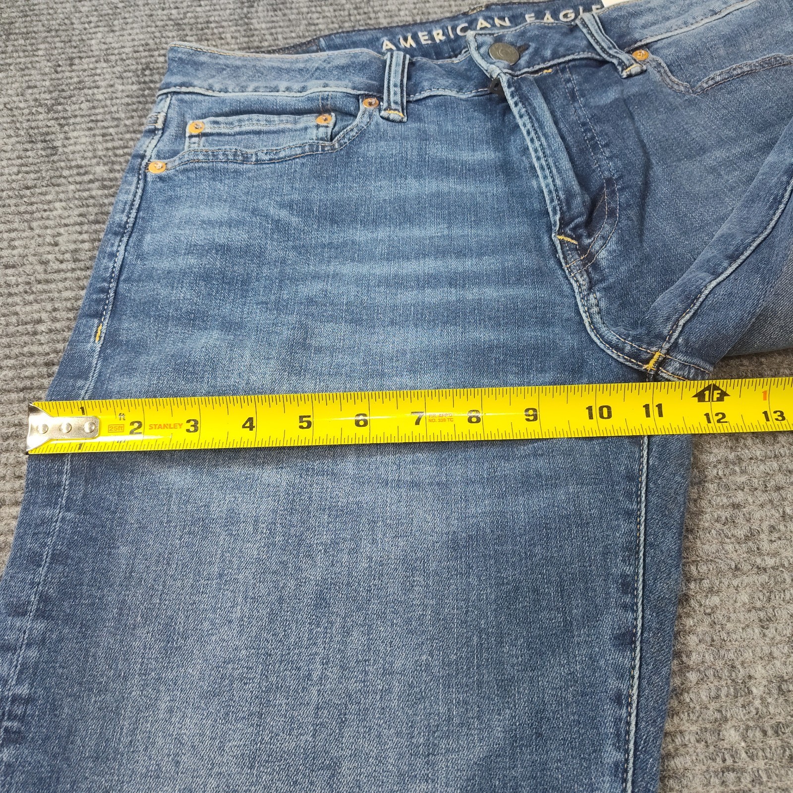 American Eagle Jeans Mens 32×34 Medium Wash Original Boot Next Level Flex