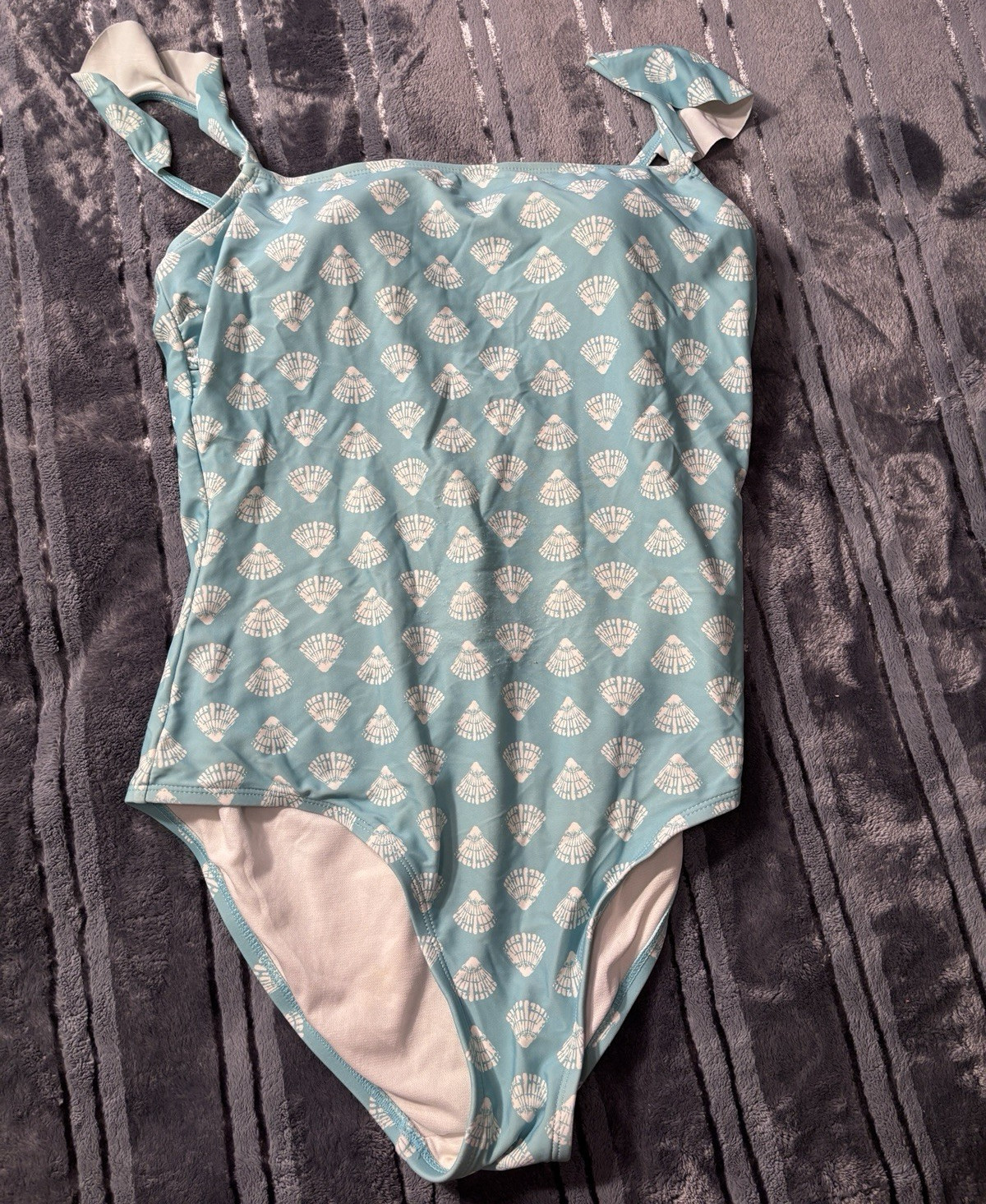 Kona Sol Women’s One-Piece Swimsuit L Vacation Tropical ATCP