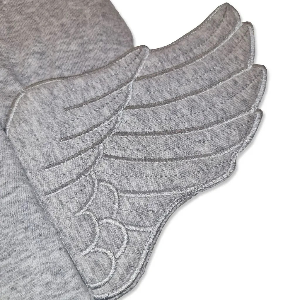 Jeremy Scott pour Adidas OBYO Gray WIngs Hoodie