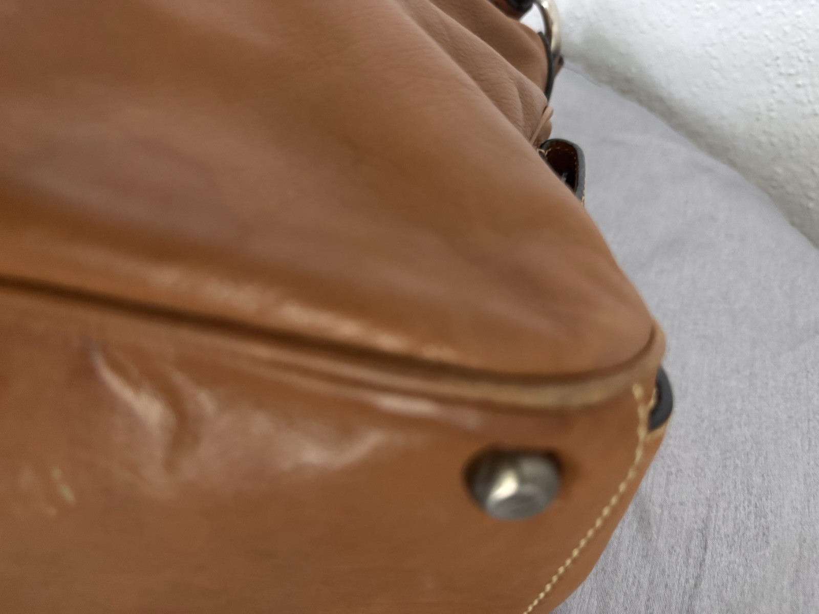 Marc Jacobs Multi pocket Blake Brown/ Cognac Bag push lock Pockets