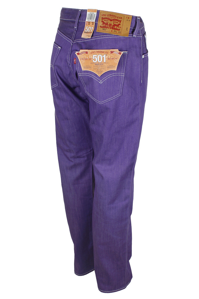 Levi’s Men’s 501 Denim Original Shrink to Fit Button Fly Jeans
