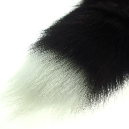 Fluffy Real Fox Fur Tail Keychain Tassel Bag Cosplay Toy Handbag Accessory Ho…