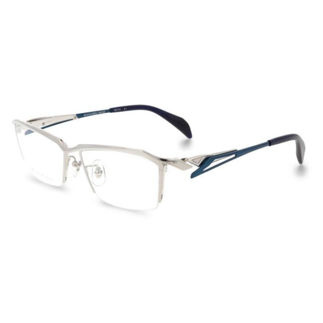 SAMURAI SHO Eyewear SS-T131 col.1 57mm Silver Made in Japan 2026 Samurai Sho Bus