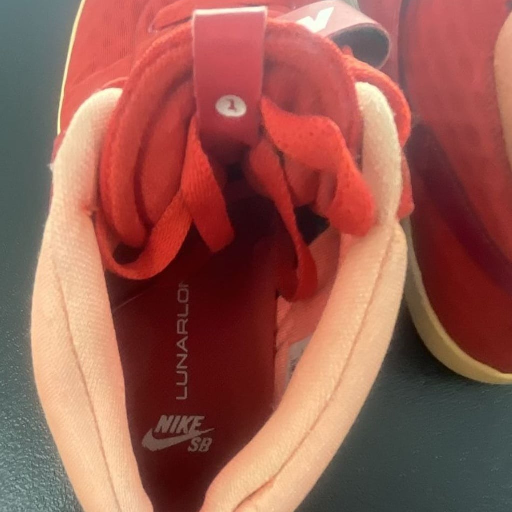 Nike SB Eric Koston Mid R/R Red Sneakers Shoes 654146-661