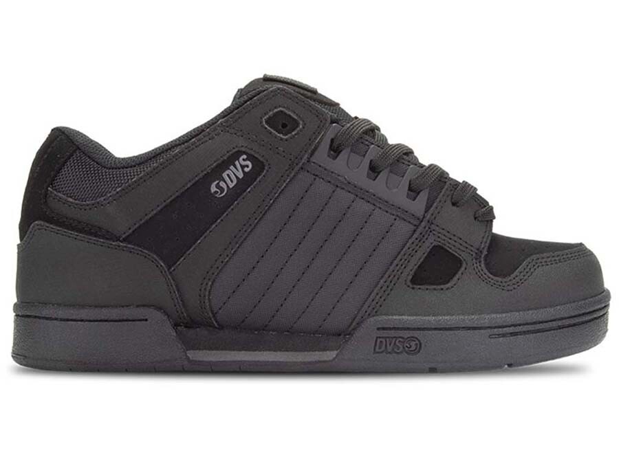 MENS DVS CELSIUS SKATEBOARDING SHOES NIB BLACK BLACK LTR(DVF0000233-019)