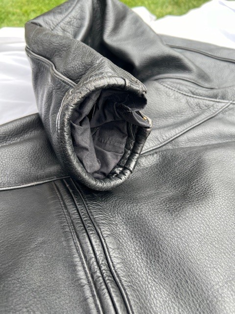 FXRG Harley Davidson leather motorcycle jacket men xl
