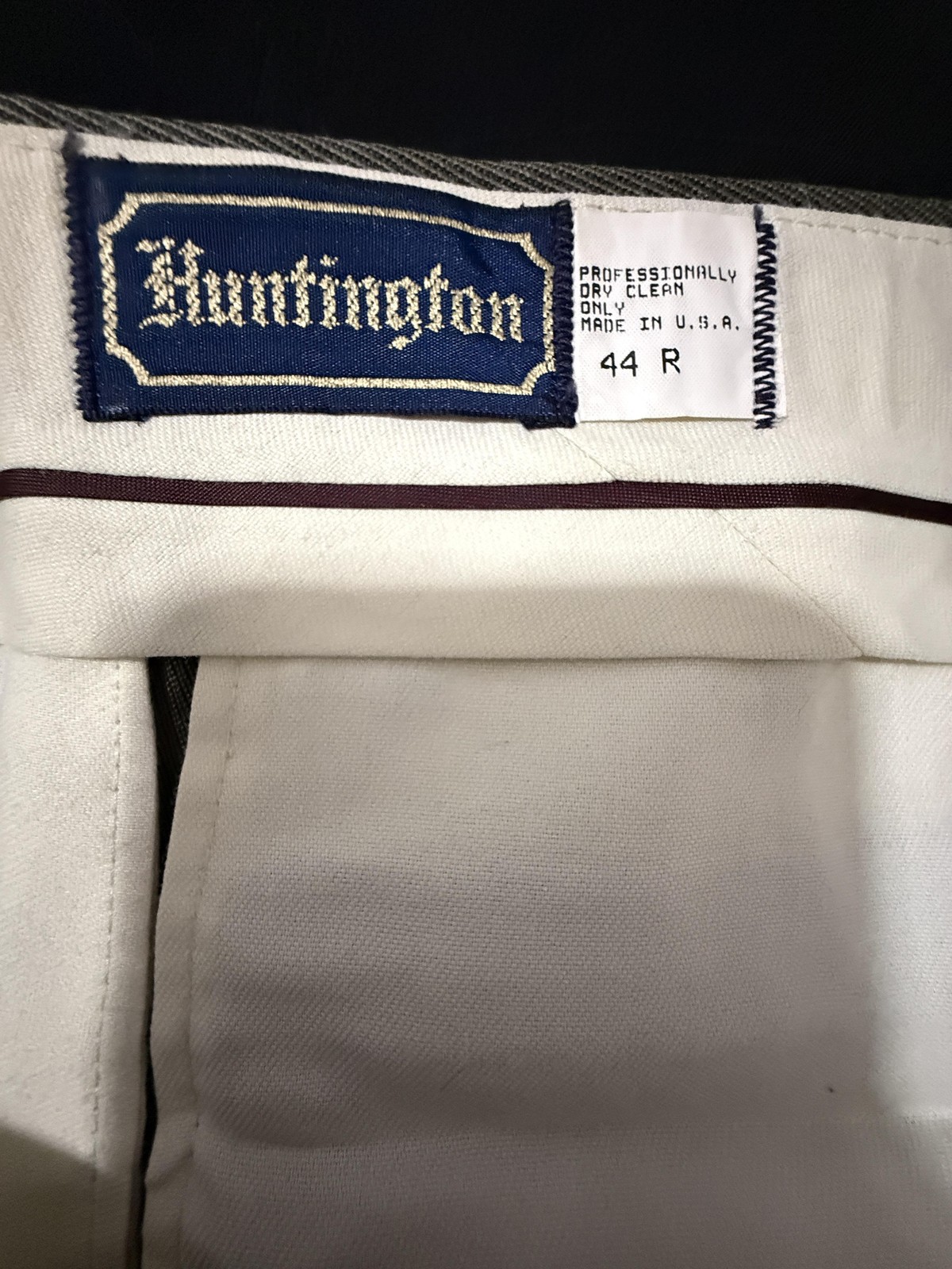 Linea Uomo Huntington Suit Mens 48 XLong 44×32 2 Piece Jacket Pants Big Tall