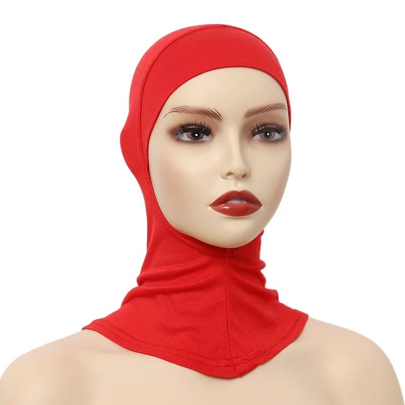 Muslim Neck Cover Head scarf Inner Hijab Caps Islamic Underscarf Ninja Scarf hat